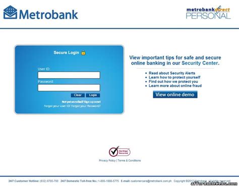 metrobank onlinr|metrobankpc online banking.